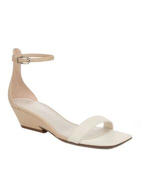 NEW Franco Sarto “Sadie” Wedge Sandal in Beige and Ivory sz 11 *NIB*